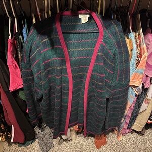 Vintage Striped Sweater with Vibrant Colors
